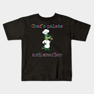 Crocodile Chef Kids T-Shirt